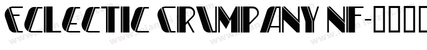 Eclectic Crumpany NF字体转换